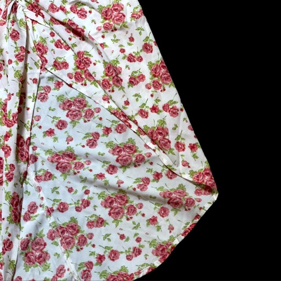 Plus Floral Corset Bandeau Dress - Picture 5 of 9